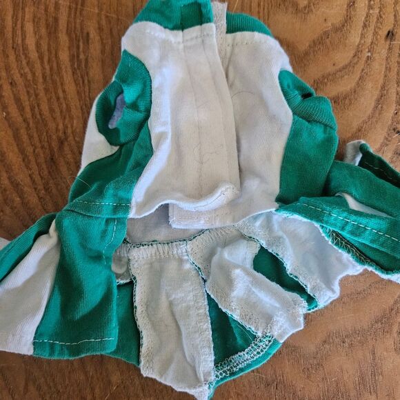 Michigan State Univ Cheerleader XS Dog Shirt MSU Pet Apparel Costume Spirit - Picture 5 of 5